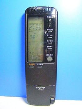 【中古】サンヨー エアコンリモコン RCS-VS1A(K) 蓋無 【中古】サンヨー エアコンリモコン RCS-VS1A(K) 蓋無