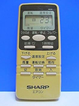 【中古】シャープ エアコンリモコン A381JB