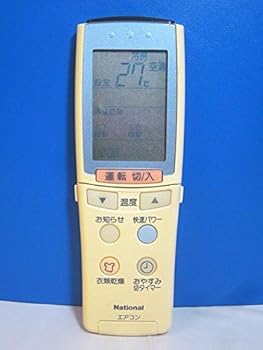 【中古】ナショナル エアコンリモコン A75C2069【メーカー名】【メーカー型番】【ブランド名】パナソニック(Panasonic) 【商品説明】ナショナル エアコンリモコン A75C2069画像はサンプル写真のため商品のコンディション・付属品の有無については入荷の度異なります。商品写真はできる限り実物の色に近づけるよう徹底しておりますが、 お使いのモニター設定、お部屋の照明等により実際の商品と色味が異なる場合がございます。※中古品のため「限定」「初回」「保証」「DLコード」などの表記がありましても、特典・付属品・保証等は付いておりません。中古品のため使用に影響ない程度の使用感・経年劣化（傷、汚れなど）がある場合がございます。※中古品の特性上ギフトには適しておりません。当店では初期不良に限り、商品到着から5日間は返品を受け付けております。お問い合わせ・メールにて不具合詳細をご連絡ください。お客様都合での返品はお受けしておりませんのでご了承ください。他モールとの併売品の為、売り切れの場合はご連絡させて頂きます。★ご注文からお届けまで1、ご注文（24時間受付）2、注文確認⇒当店から注文確認メールを送信致します3、在庫確認⇒中古品は受注後に、再メンテナンス、梱包しますので、お届けまで3日〜10日程度とお考え下さい。4、入金確認⇒前払い決済をご選択の場合、ご入金確認後、配送手配を致します5、出荷⇒配送準備が整い次第、出荷致します。配送業者、追跡番号等の詳細をメール送信致します。6、到着⇒出荷後、1〜3日後に商品が到着します。※離島、北海道、沖縄は遅れる場合がございます。予めご了承下さい。お電話でのお問合せは少人数で運営の為受け付けておりませんので、お問い合わせ・メールにてお願い致します。ご来店ありがとうございます。当店では良品中古を多数揃えております。お電話でのお問合せは少人数で運営の為受け付けておりませんので、お問い合わせ・メールにてお願い致します。