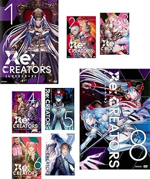 [중고]Re:CREATORS [렌탈 떨어짐] 전 8권 세트 [마켓 플레이스 DVD 세트 상품]