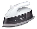 【中古】東芝(TOSHIBA) アイロン スチーム コード付き コードリール TA-EV6-H 温度調節 3段階 カセット式 タンク シルバーセラミックコート かけたまま