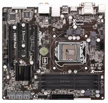 【中古】ASRock マザーボード (HASWEL対応) H87 M-ATX USB3.0 SATA3 H87M Pro4