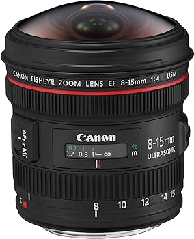 【中古】Canon 超広角ズームレンズ EF8-15mm F4L フィッシュアイ USM フルサイズ対応