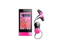 【中古】SONY ウォークマン Fシリーズ 16GB Bluetoothイヤホン付 ビビッドピンク NW-F805BT/P