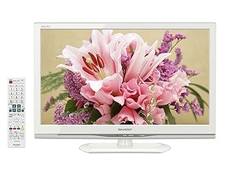 【中古】シャープ 22V型 ハイビジョン 液晶テレビ ホワイト AQUOS LC-22K20-W