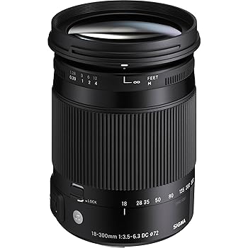 【中古】シグマ(Sigma) SIGMA 18-300mm F3.5-6.3 DC MACRO HSM | Contemporary C014 | Sony Aマウント | APS-C/Super35