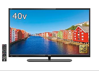 【中古】シャープ 40V型 AQUOS フルハイビジョン 液晶テレビ リッチカラ—テクノロジー搭載 外付HDD対応(裏番組録画) LC-40H40