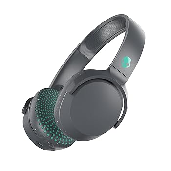 【中古】［非常に良い］SkullCandy RIFF WIRELESS GRAY MIAMI S5PXW-L672 【リモコン・マイク対応】 ブルートゥースヘッドホン