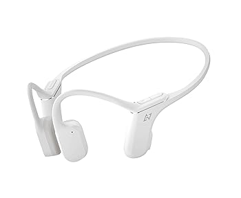 【中古】AVIOT WB-P1 ワイヤレスイヤホン 骨伝導 ランニング こつでんどう 耳を塞がない bluetooth 5.2 マイク付き IP67防水防塵 タイプc充電 12時間 長