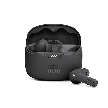 【中古】JBL TUNE BEAM 完全ワイヤレスイヤホン/アクティブノイズキャンセリング/外音取込/マルチポイント/アプリ対応/IP54 (ブラック)