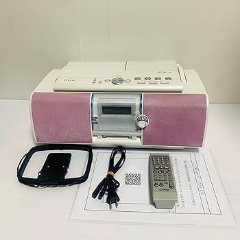 【中古】JVCケンウッド ビクター CD-MDポータブルシステム ピンク RC-L1MD-P 【中古】JVCケンウッド ビクター CD-MDポータブルシステム ピンク RC-L1MD-P