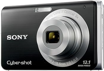 【中古】SONY デジタルカメラ Cyber-Shot(サイバーショット) W190 (1210万画素/光学x3/デジタルx6/ブラック) DSC-W190/B