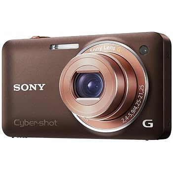 【中古】［非常に良い］SONY デジタルカメラ Cyber-Shot(サイバーショット) WX5 (1220万画素CMOS/光学x5) ブラウン DSC-WX5/T