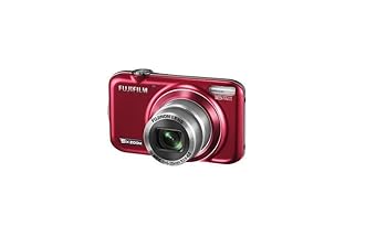 【中古】［非常に良い］FUJIFILM デジタルカメラ FinePix JX400 レッド FX-JX400R