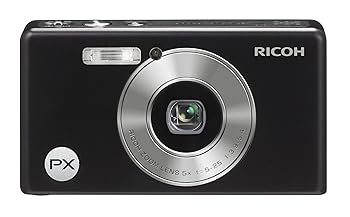 【中古】［非常に良い］RICOH 防水デジタルカメラ PX ブラック PXBK