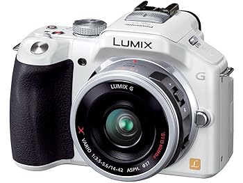 ����šۡ������ɤ��ϥѥʥ��˥å�(Panasonic) �ߥ顼�쥹��㥫��� ��ߥå��� G5 ��󥺥��å� ��ư����������° ������ۥ磻�� DMC-G5X-W
