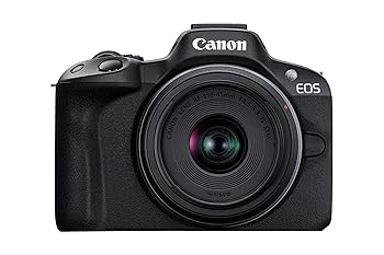 ����šۡ������ɤ���Canon �ߥ顼�쥹��㥫��� EOS R50 ɸ�ॺ�����󥺥��å�(RF-S18-45) �֥�å�/APS-C/��375g EOSR...