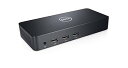 【中古】Dell ノートPC用ドッキングステーション USB3.0接続 4K対応 D3100