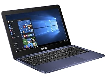 【中古】ASUS ノートパソコン EeeBook X205TA-DBLUE10 Windows10/11.6インチワイド/ダークブルー