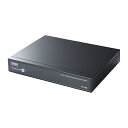 【中古】サンワサプライ 2.5G対応 スイッチングハブ(8ポート・マグネット付き) LAN-2GIGAS801 ブラック