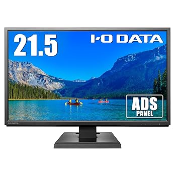 【中古】アイ・オー・データ IODATA モニター 21.5インチ FHD 1080p ADSパネル 広視野角 5ms (HDMI/アナログRGB/スピーカー付/VESA対応/土日サポート) EX