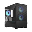 【中古】Fractal Design Pop Mini Air RGB Black TG Clear Tint ミニタワー型PCケース FD-C-POR1M-0...