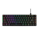 【中古】ASUS ゲーミングキーボード ROG Falchion Ace (65%レイアウト/ROG NXメカニカルスイッチ/デュアルUSB-C/タッチパネル/...