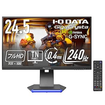 ����šۥ������������ǡ��� IODATA �����ߥ󥰥�˥��� 24.5����� GigaCrysta 240Hz 0.4ms TN�ѥͥ� (HDMI��2/ Dis...