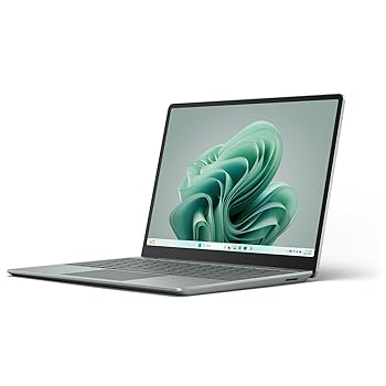 【中古】マイクロソフト Surface Laptop Go 3 / Office H&B 2021 搭載 / 12.4インチ /第12世代 Core-i5 /8GB/256GB / セージ XK1-00010