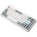 【中古】NiZキーボード Mini84-pro ワイヤレス 【2024新型】84キー Bluetooth 5.0/2.4G USBレシーバー 静電容量無接点方式...