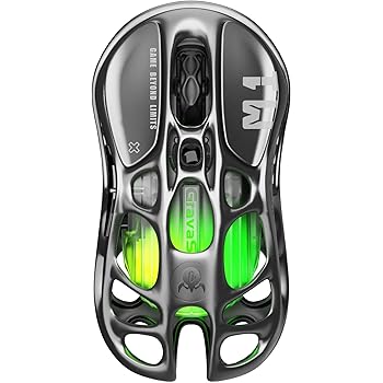 【中古】【国内正規品】GravaStar ゲーミングマウス 無線 有線 ワイヤレス 軽量 4Kポーリングレート 26000DPI 低遅延 高感度 2.4G/Bluetooth/USB有線 200時間連続使用 充電式 光るRGB 88g軽量 ...