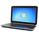 【中古】DELL Latitude E5520 Core i7 4GB 500GB DVDスーパーマルチ 15.6型 無線LAN Windows7 中古 中古パ...