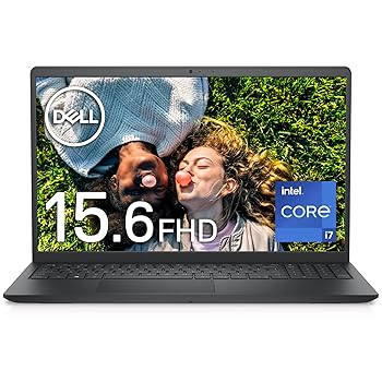 【中古】Dell Inspiron 15 3511 ノートパソコン NI375A-BWLB ブラック(Intel 11th Gen Core i7-1165G7,8GB,512GB SSD,15.6インチFHD)