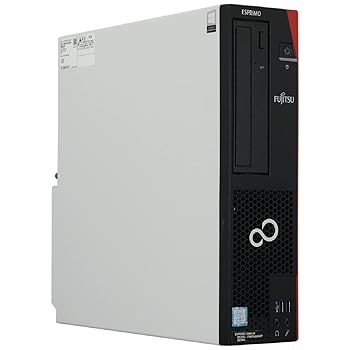 【中古】中古パソコン 富士通 ESPRIMO D588/V(VX) Windows11 デスクトップ 一年保証 Core i5 8500 3.0(〜最大4.1)GHz MEM:16GB SSD:256GB DVDマルチ Win1