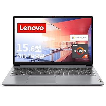 ����š�Lenovo �Ρ��ȥѥ����� IdeaPad Slim 170 ���졼 Win11 15.6��FHD (AMD Ryzen5 5500U/8GB/256...