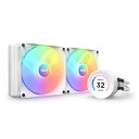【中古】NZXT KRAKEN Elite RGB 280 White 簡易水冷CPUクーラー RL-KR28E-W1 FN1881