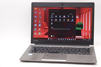 【中古】中古 13.3インチ TOSHIBA DYNABOOK R63J Windows11 高性能 七世代Core i7-7500U 8GB 爆速128GB-SSD カメラ 無線 リカバリ Office付 Win11