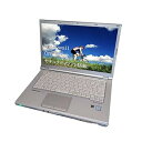 【中古】P anasonic Let's note ノートパソコン windows11 CF-LV8 Core i5-8世代 メモリ8GB 高速SSD [MS Office2019/無線LAN/Bluetooth内蔵/カメラ内蔵/U(2)