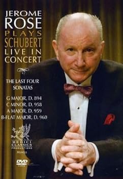 Jerome Rose Plays Schubert Live in Concert 