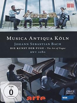 【中古】Musica Antiqua Koln - Johann Sebastian Bach The Art of Fugue BWV1080 [DVD]
