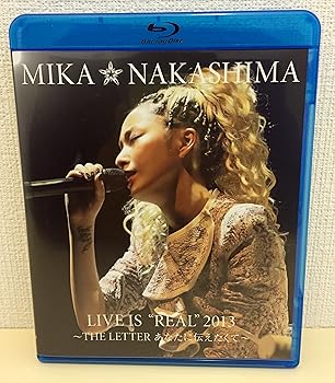 【中古】MIKA NAKASHIMA LIVE IS“REAL 2013 ~THE LETTER あなたに伝えたくて~ Blu-ray