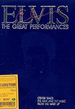 【中古】Elvis Presley the Great Performances - Center Stage the Man and the Music From the Waist Up