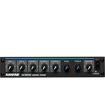 【中古】SHURE ミキサー SCM262