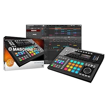 【中古】Native Instruments グルーヴ制作システム MASCHINE STUDIO Black