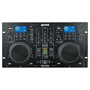 【中古】GEMINI MP3 / CD DJ ワークステーション デュアルCDJ PLAYER+MIXER CDM-4000