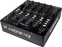 【中古】Allen & Heath XONE : 43 プロフェッショナル 4ch DJミキサー