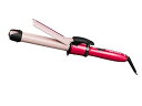 【中古】テスコム (TESCOM) ヘアアイロン スチーム付 26mm マイナスイオン ione スパークルピンク IPM1826-P