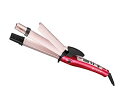 【中古】テスコム (TESCOM) ヘアアイロン スチーム付 32mm マイナスイオン 2WAY ione スパークルピンク IPW1832-P