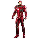【中古】ムービー・マスターピース DIECASTアベンジャーズ/エイジ・オブ・ウルトロン アイアンマン・マーク45 1/6スケール ダイキャスト製 塗装済み可動