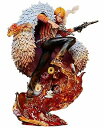 【中古】ユニークアートスタジオ ワンピース ログコレクション 大型スタチューシリーズ サンジ 全高約520mm ポリストーン製 塗装済み 完成品 フィギュア